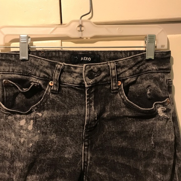 Black ripped skinny jeans - Picture 4 of 7